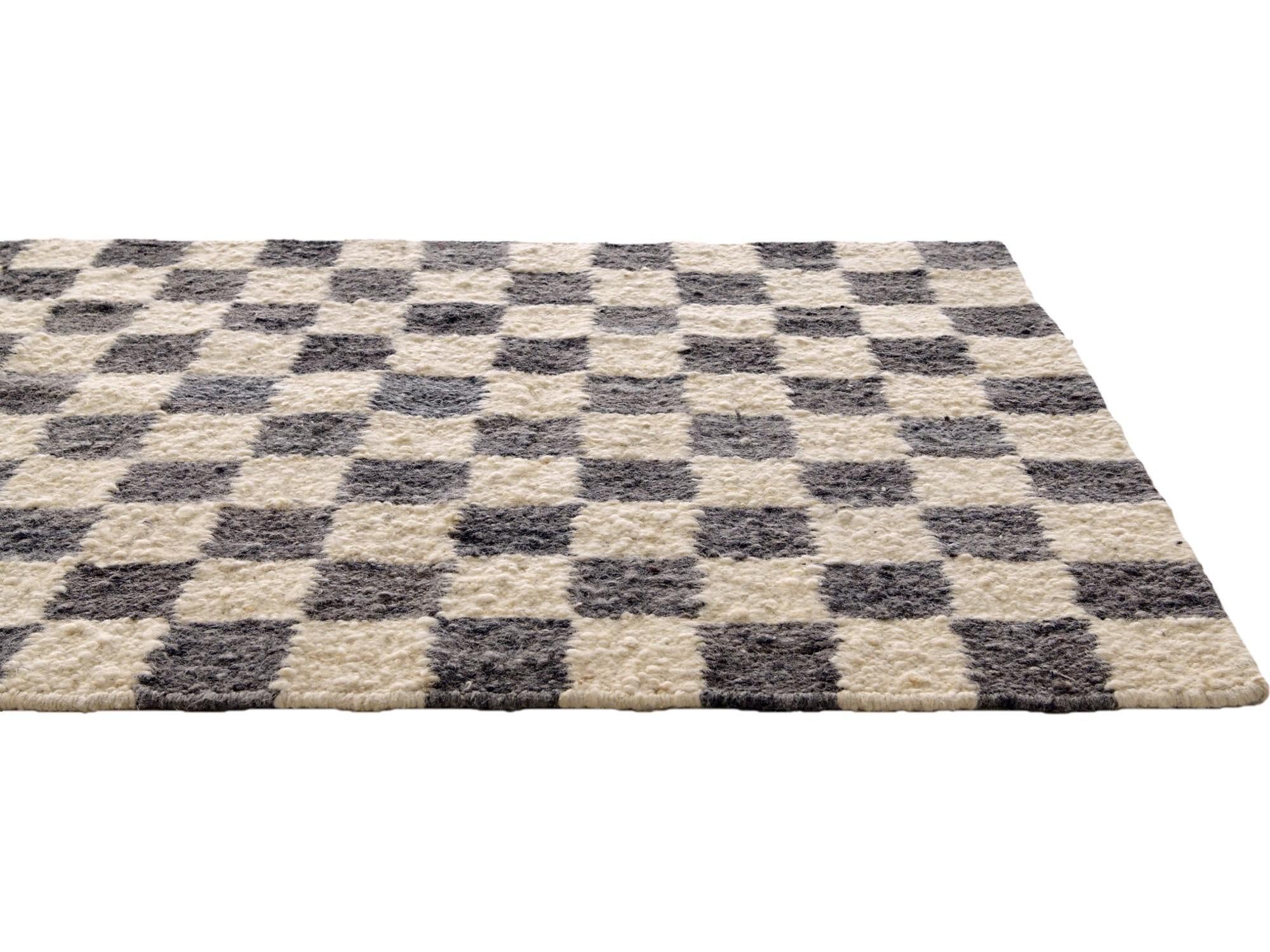 3' 2 x 8' Hand Knotted Moroccan Wool Runner Rug