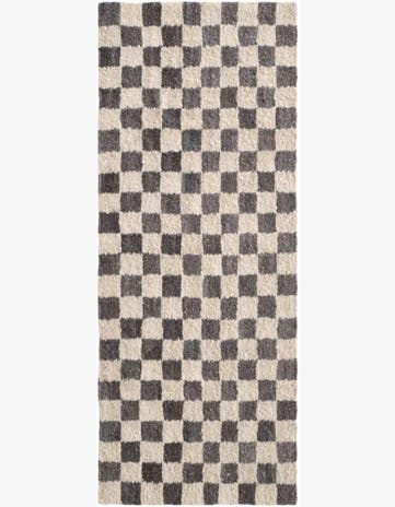 3' 2 x 8' Hand Knotted Moroccan Wool Runner Rug