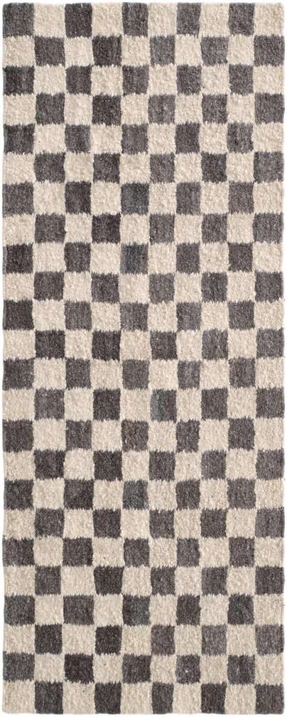 3' 2 x 8' Hand Knotted Moroccan Wool Runner Rug