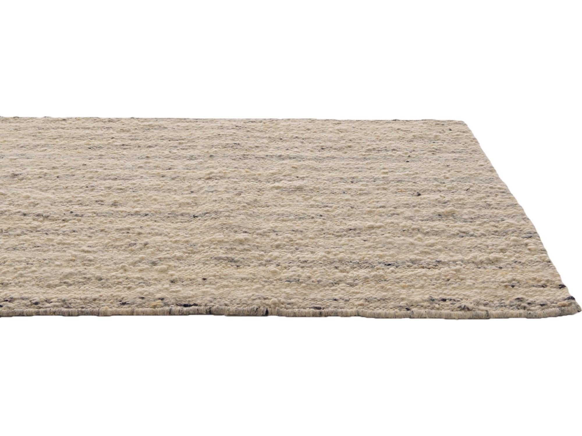 3' x 8' 2 Hand Knotted Moroccan Wool Runner Rug