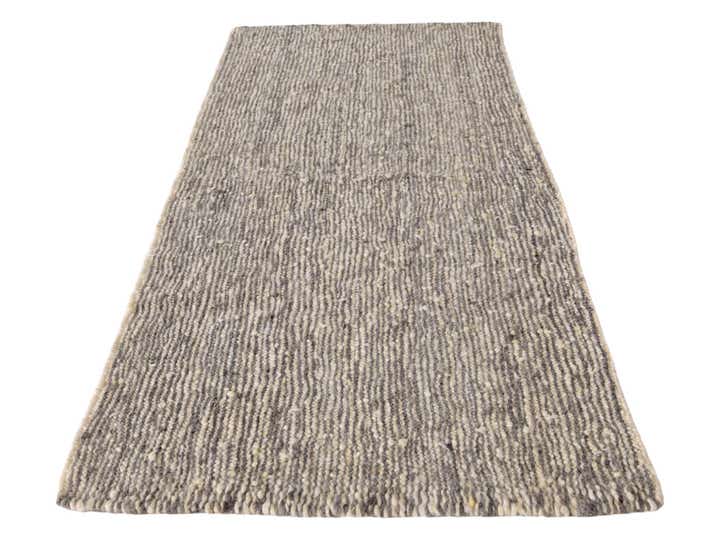 3' 1 x 8' Hand Knotted Moroccan Wool Runner Rug