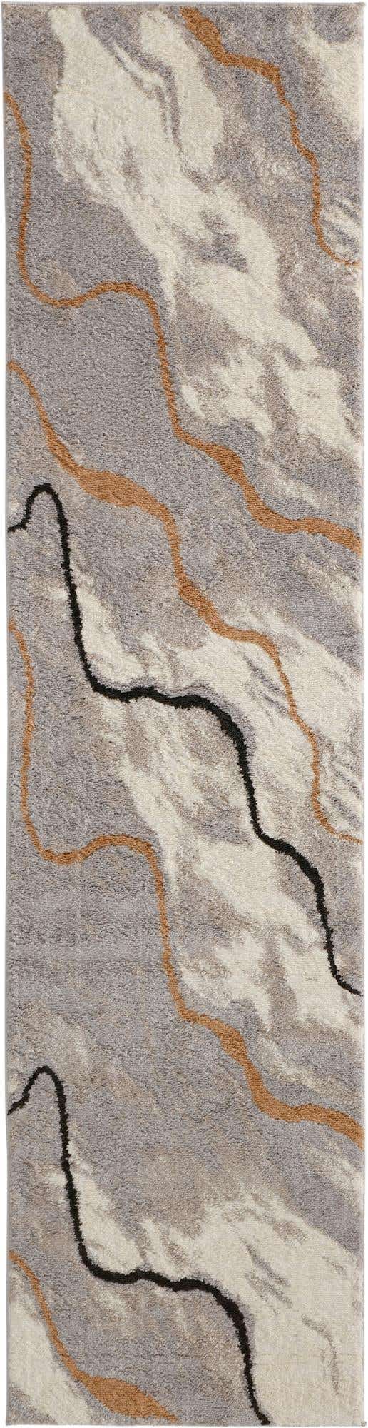 2' 7 x 10' Sepia Runner Rug