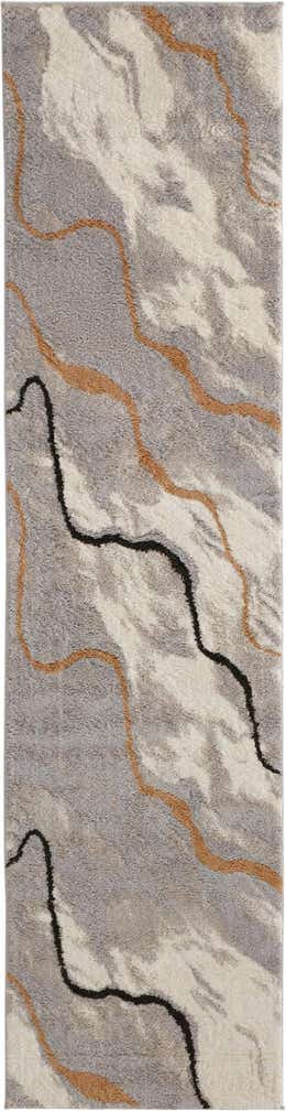 2' 7 x 10' Sepia Runner Rug