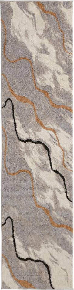 Detail image of 2' 7 x 10' Sepia Runner Rug