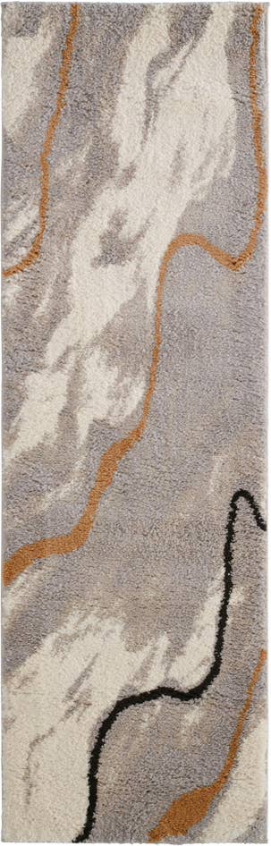 Detail image of 2' x 6' Sepia Runner Rug