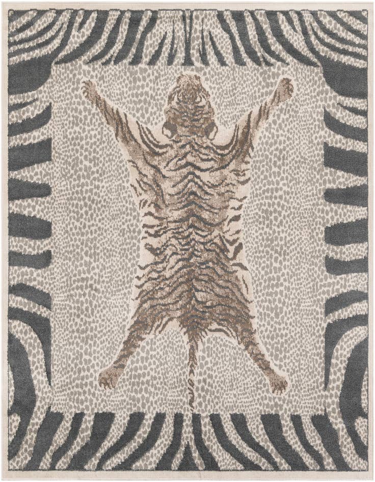 Detail image of 7' 10 x 7' 10 Safari Square Rug