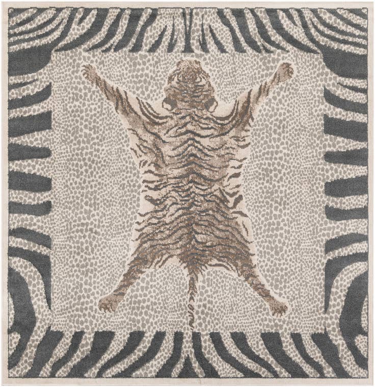 Detail image of 7' 10 x 7' 10 Savannah Square Rug