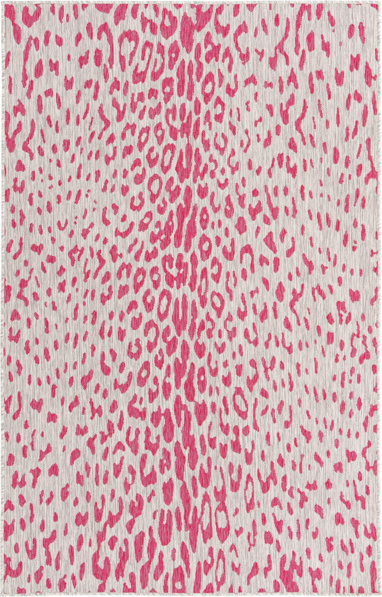 5' 3 x 8' Easy-Clean Safari Indoor / Outdoor Rug
