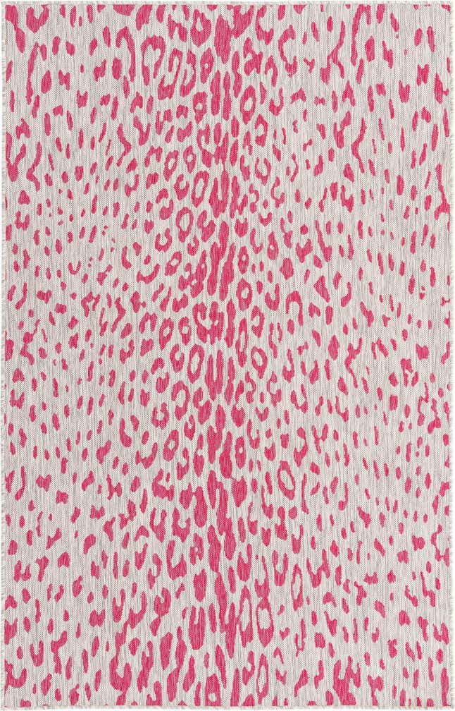 5' 3 x 8' Easy-Clean Safari Indoor / Outdoor Rug