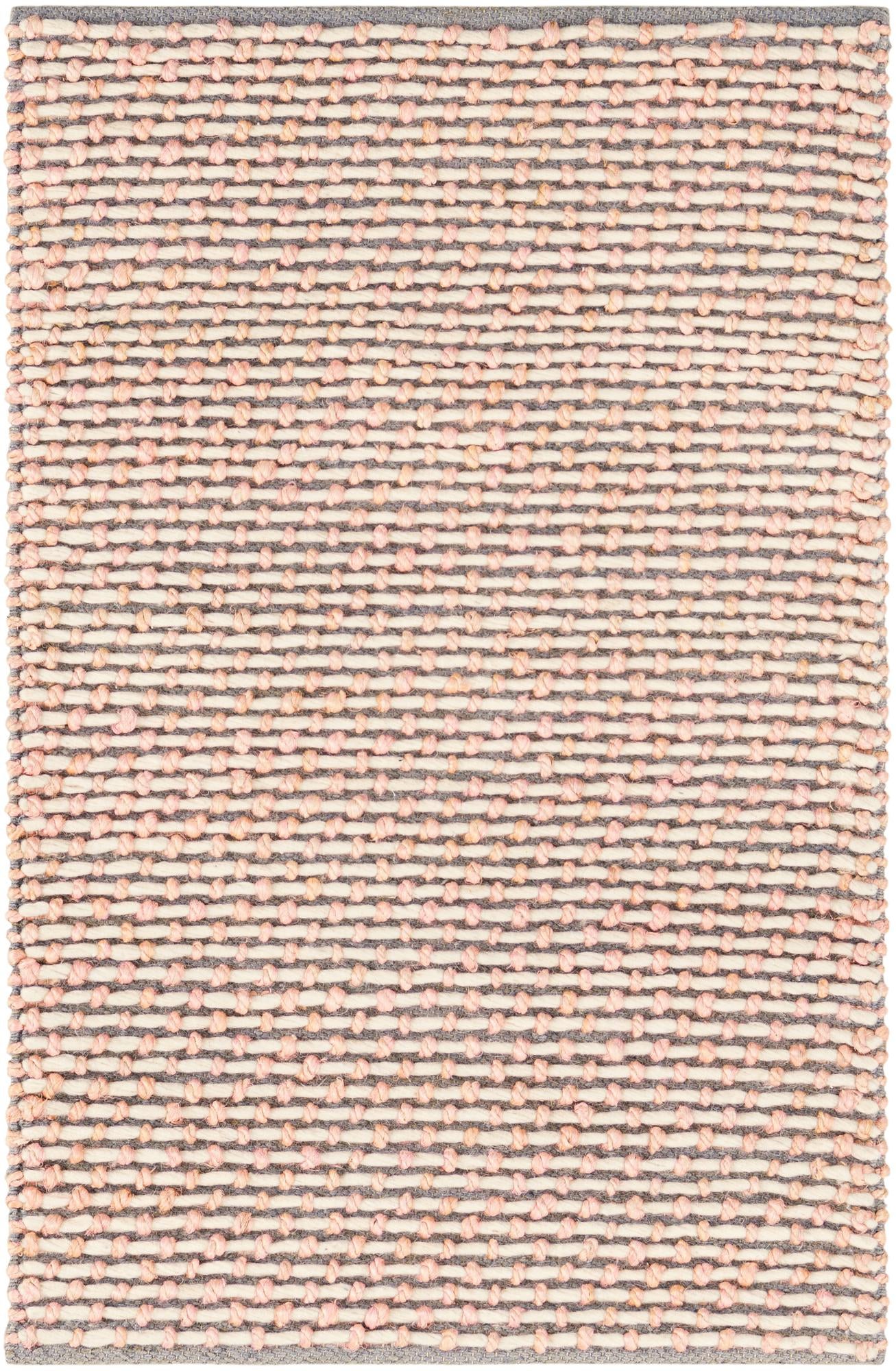 2' x 3' 1 Hand Woven Seaside Pearl Jute Rug