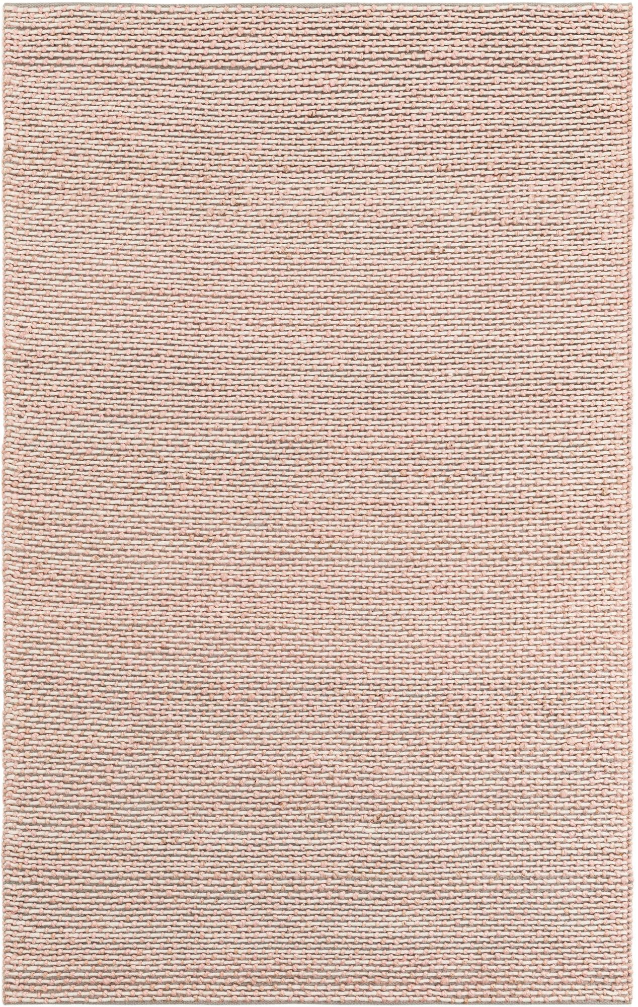 5' 1 x 8' Hand Woven Seaside Pearl Jute Rug