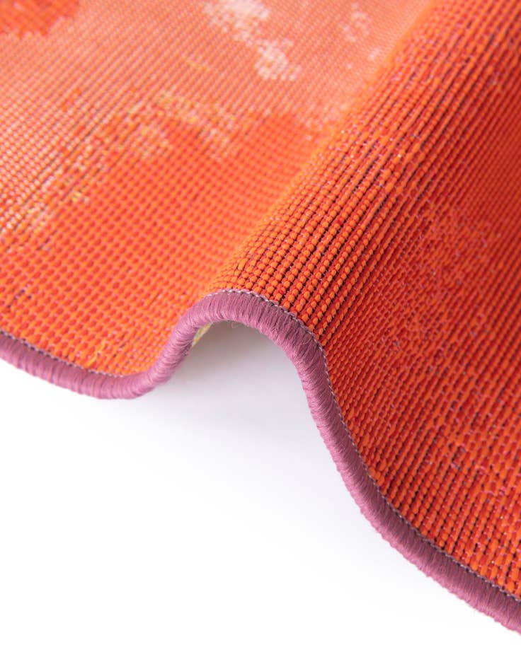 Detail image of 2' x 5' 1  Washable Modern Indoor / Outdoor Runner Rug