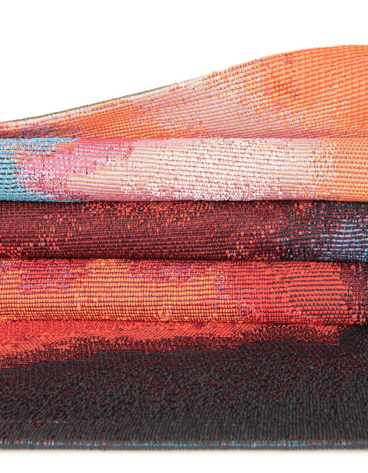 Detail image of 2' x 5' 1  Washable Modern Indoor / Outdoor Runner Rug