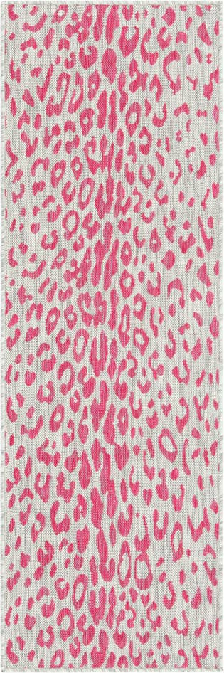 Detail image of 2' x 6' Easy-Clean Safari Indoor / Outdoor Runner Rug