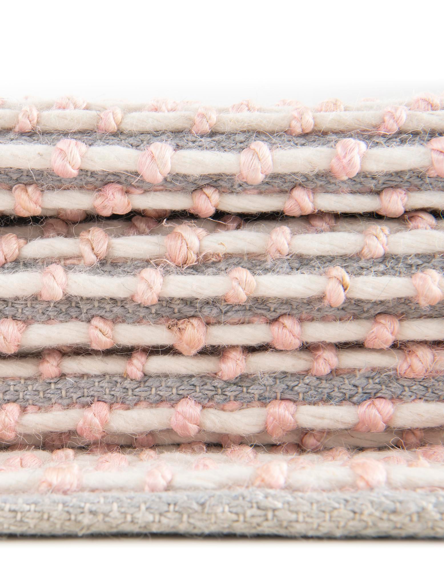 2' x 8' Hand Woven Seaside Pearl Jute Runner Rug