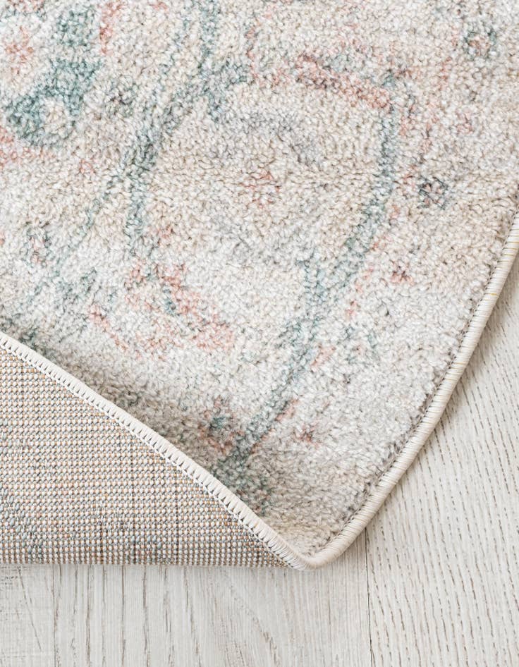 Detail image of 5' x 5' Madeline Vintage Round Rug