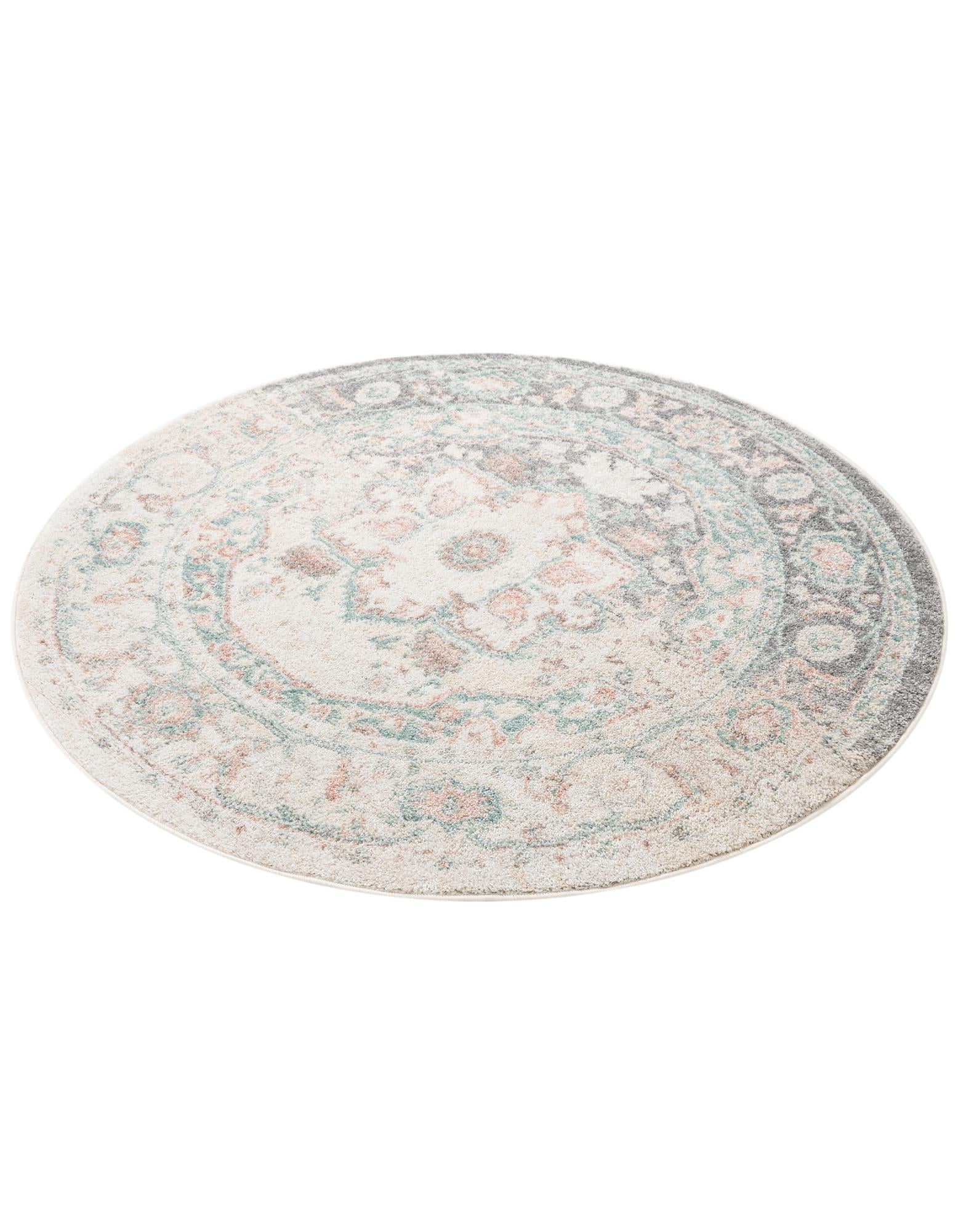 5' x 5' Madeline Vintage Round Rug