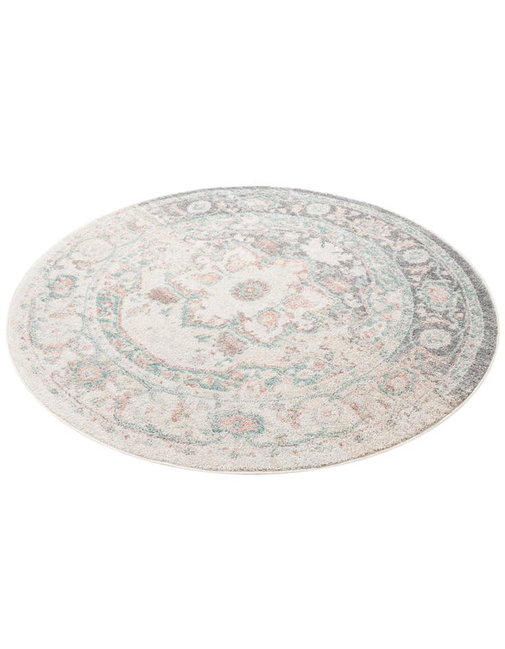 Detail image of 5' x 5' Madeline Vintage Round Rug