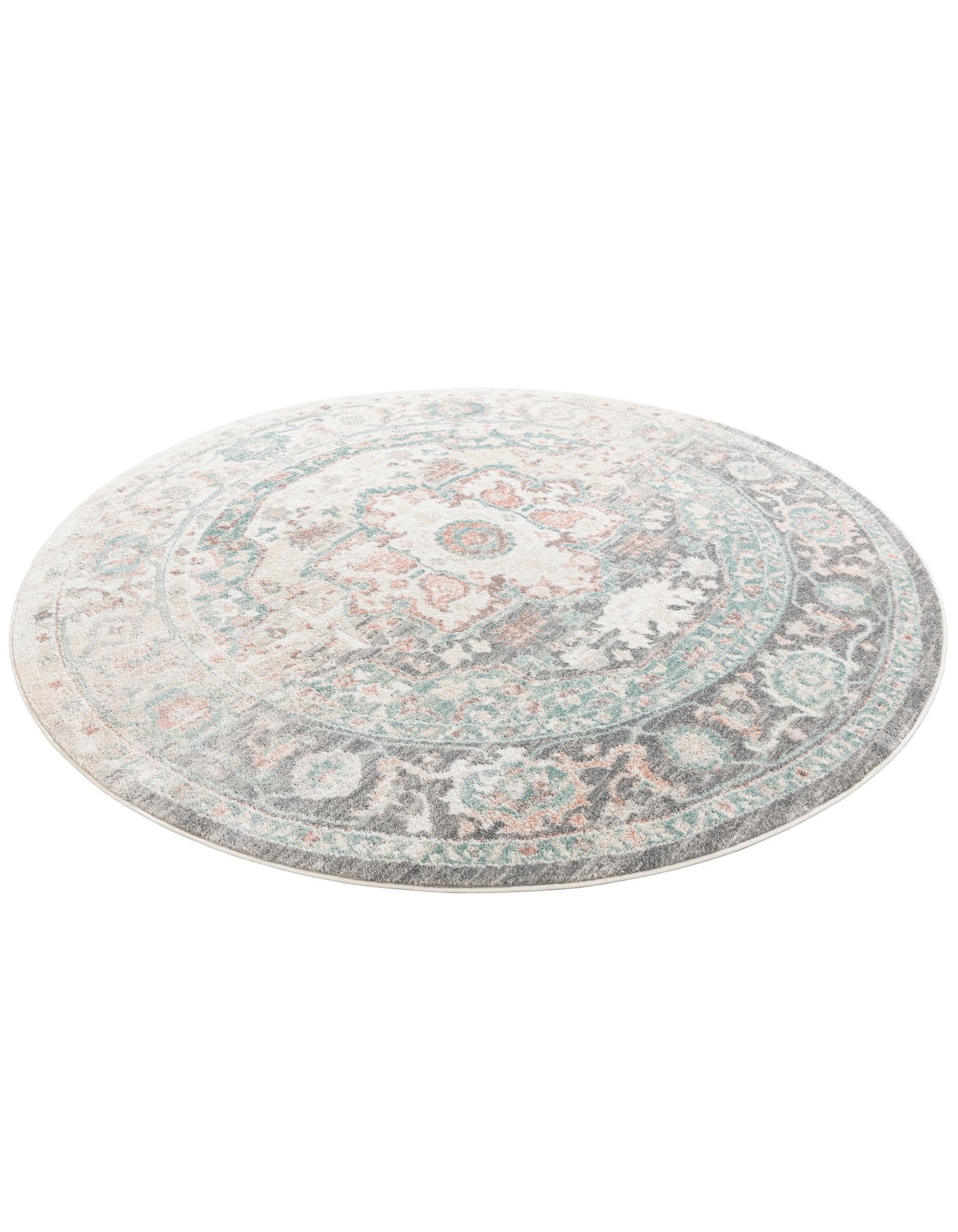 8' x 8' Madeline Vintage Round Rug