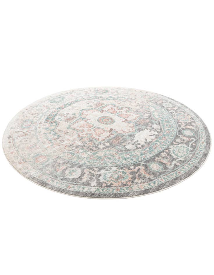 Detail image of 8' x 8' Madeline Vintage Round Rug