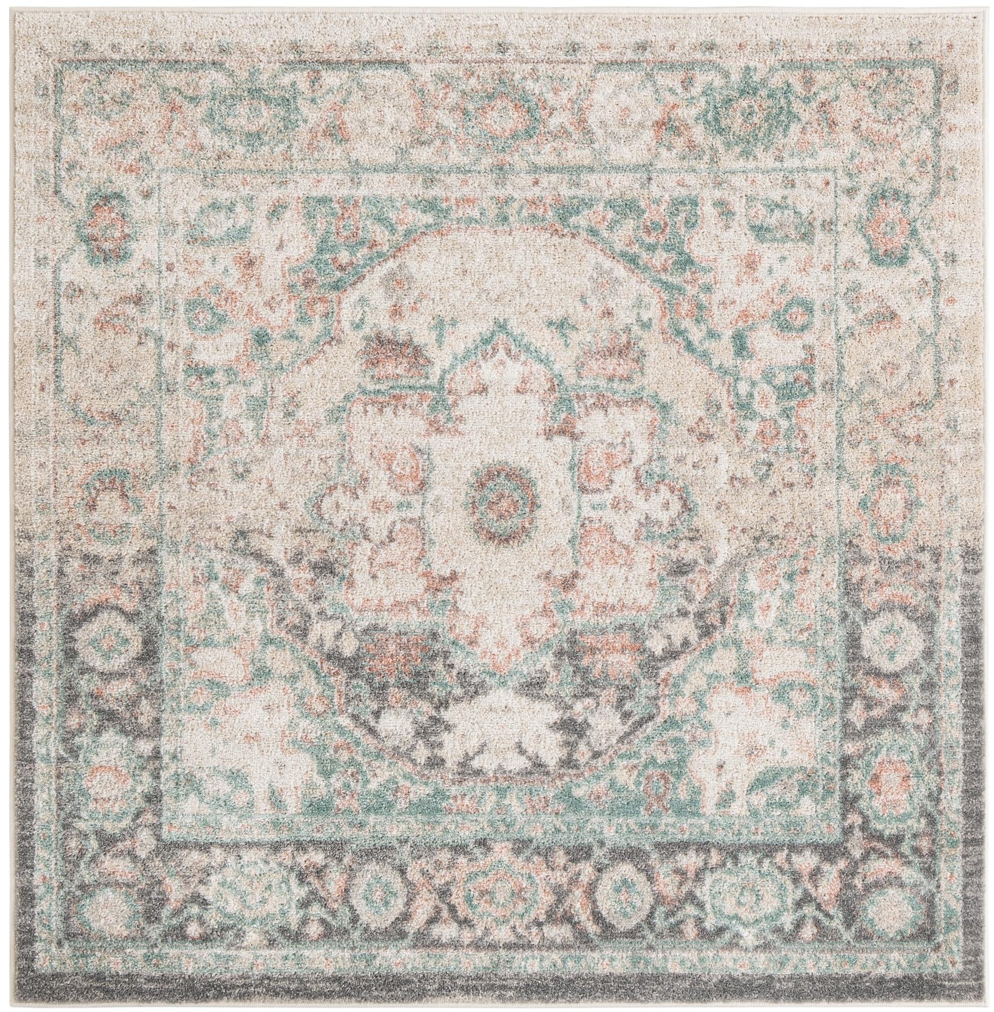 5' x 5' Madeline Vintage Square Rug