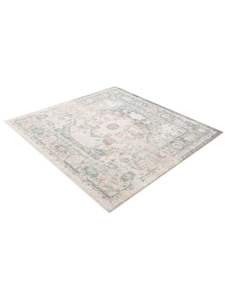 Detail image of 5' x 5' Madeline Vintage Square Rug