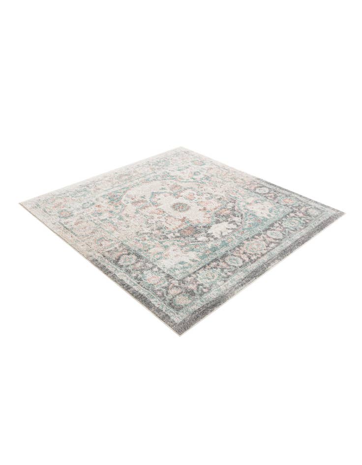 Detail image of 5' x 5' Madeline Vintage Square Rug