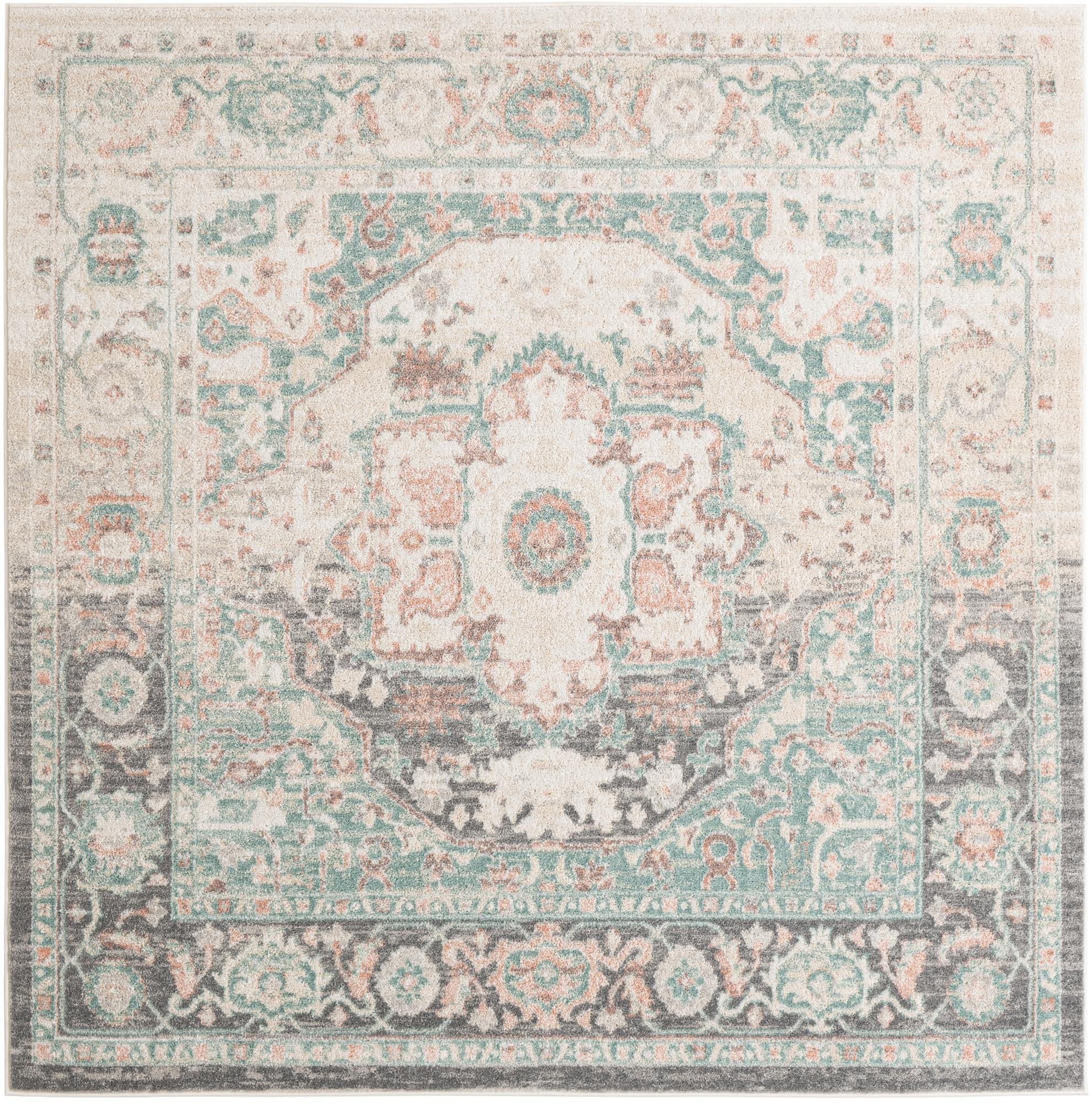 8' x 8' Madeline Vintage Square Rug