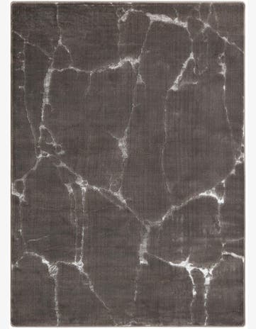 Gray and Silver Vogue Geo Rug