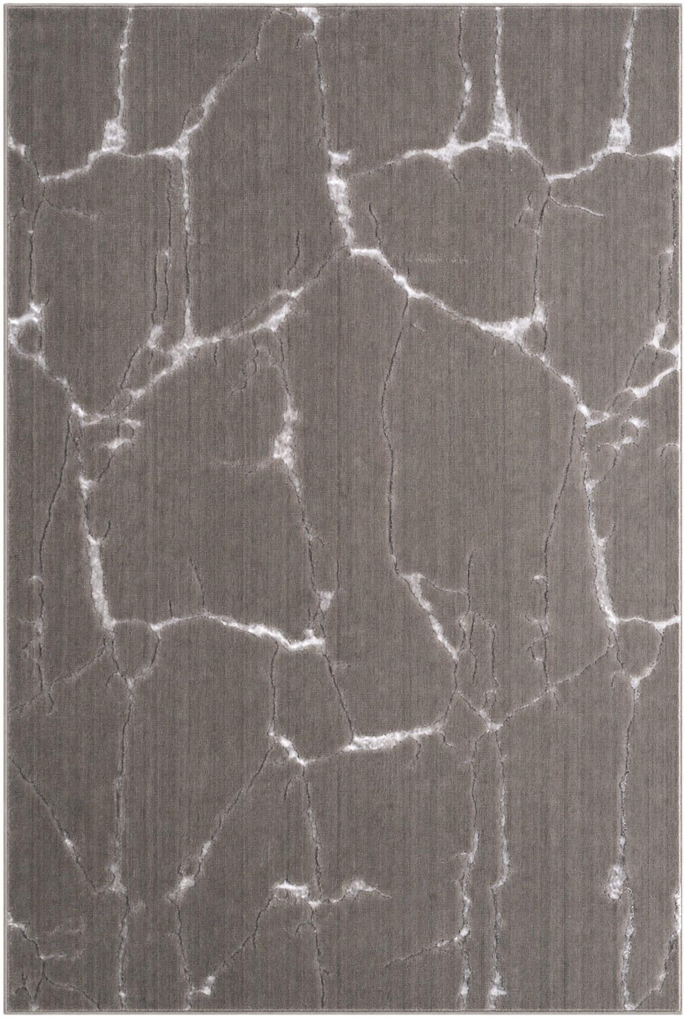 Gray and Silver Vogue Geo Rug