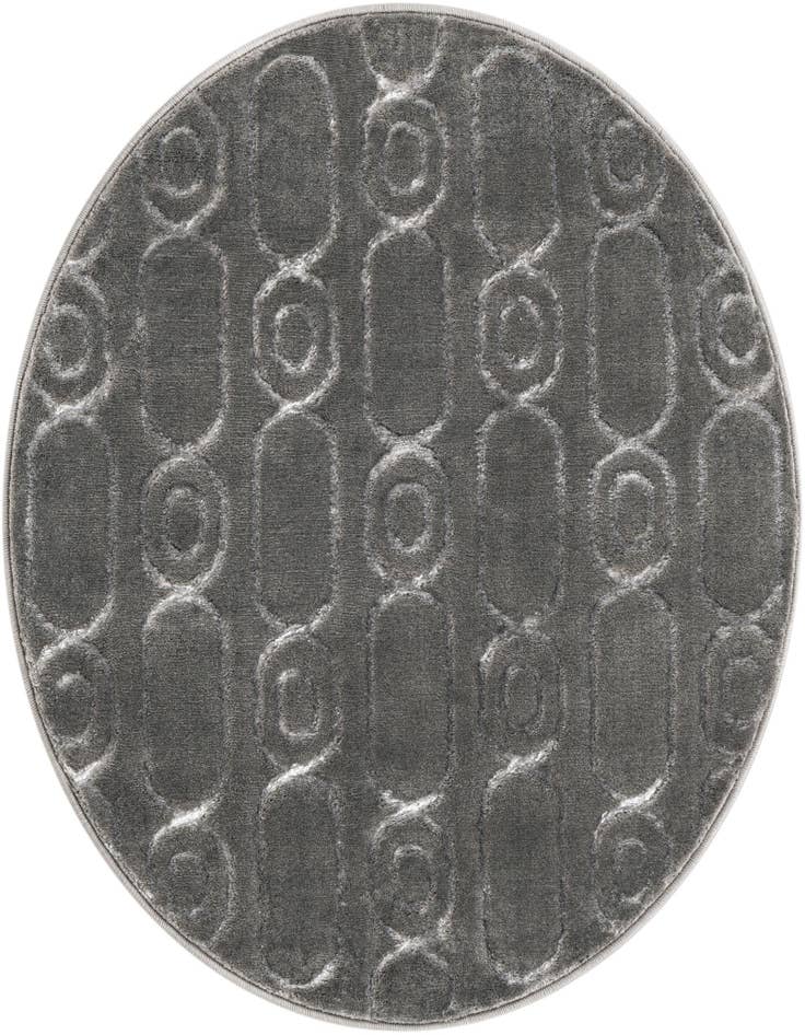 Detail image of 3' x 3' Vogue Geo Round Rug
