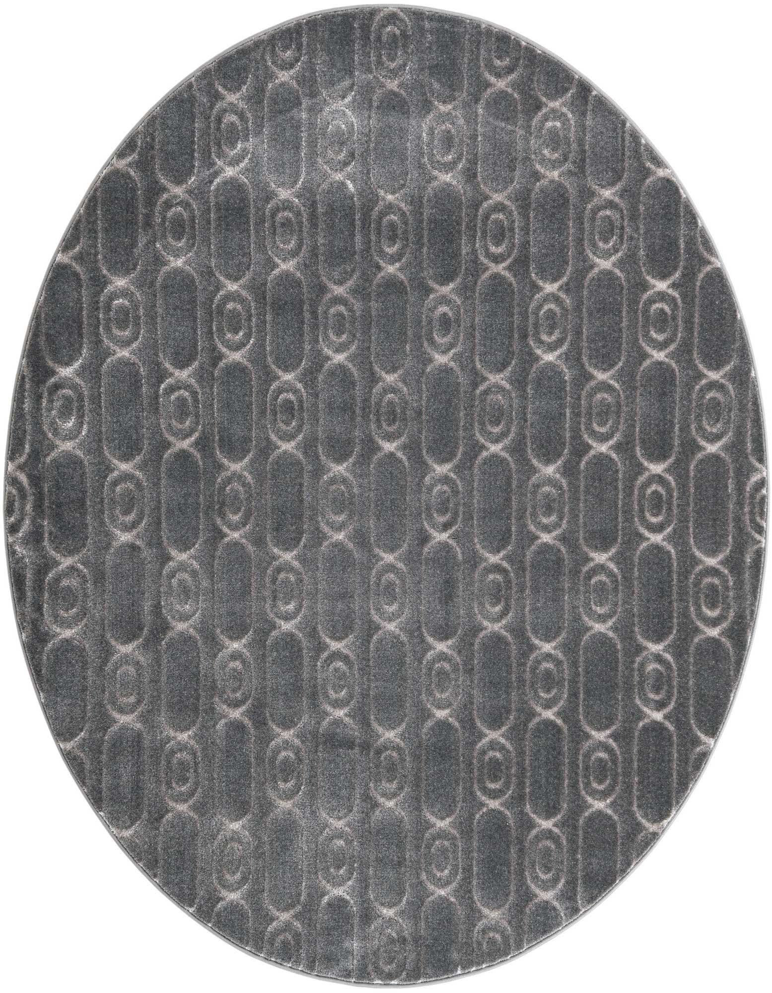 6' x 6' Vogue Geo Round Rug