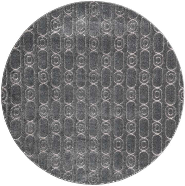 6' x 6' Vogue Geo Round Rug