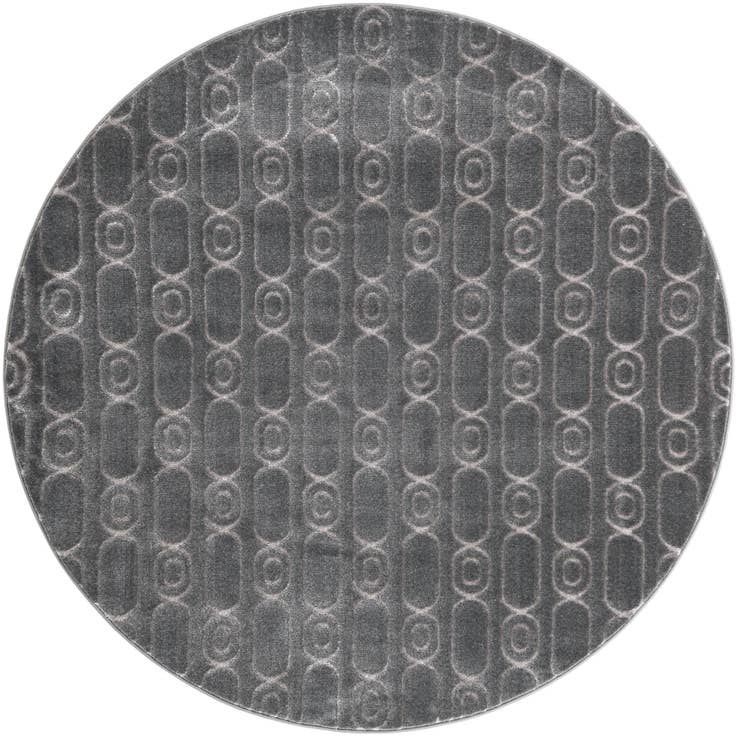 Detail image of 6' x 6' Vogue Geo Round Rug
