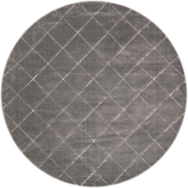 Detail image of 7' 10 x 7' 10 Vogue Geo Round Rug