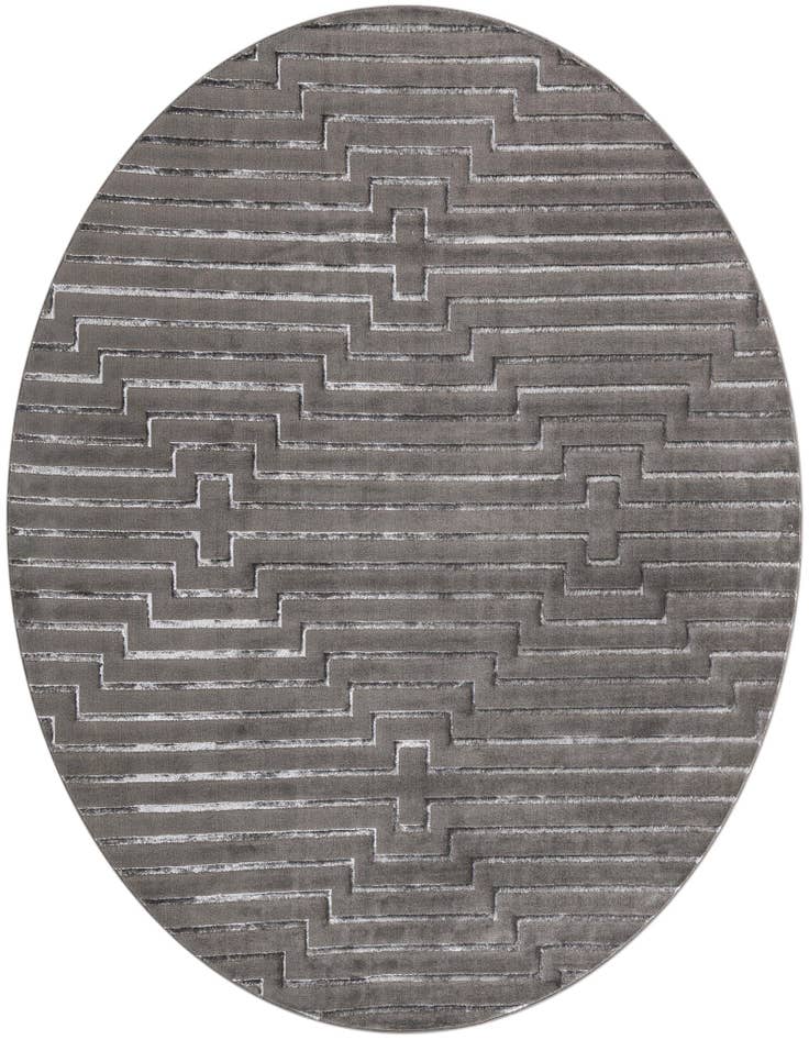 Detail image of 10' x 10' Vogue Geo Round Rug