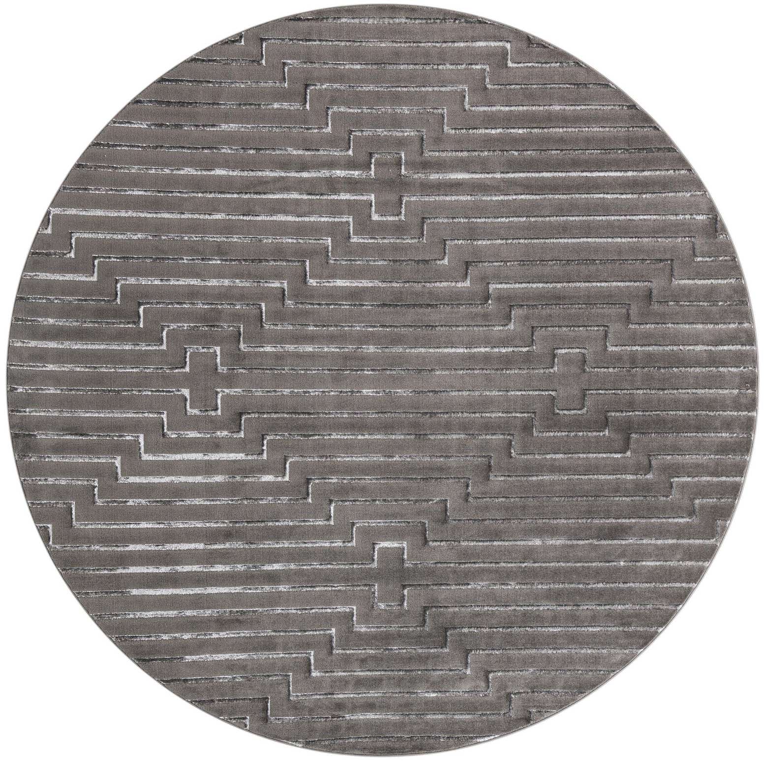 10' x 10' Vogue Geo Round Rug