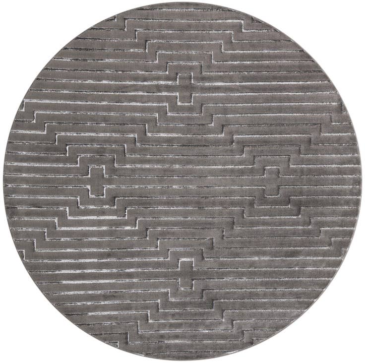Detail image of 10' x 10' Vogue Geo Round Rug