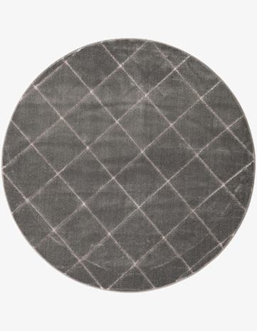 6' x 6' Vogue Geo Round Rug