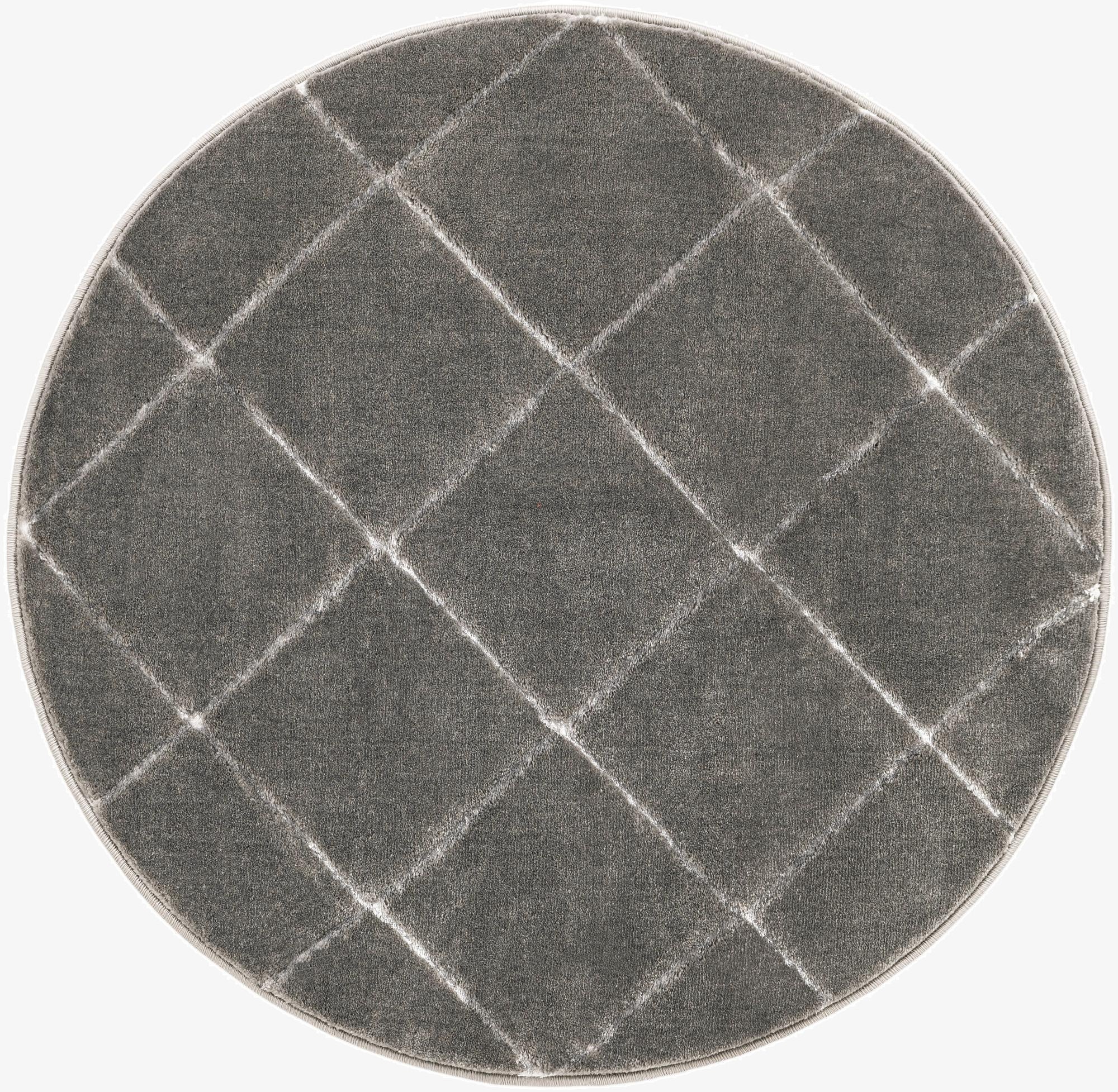 3' x 3' Vogue Geo Round Rug