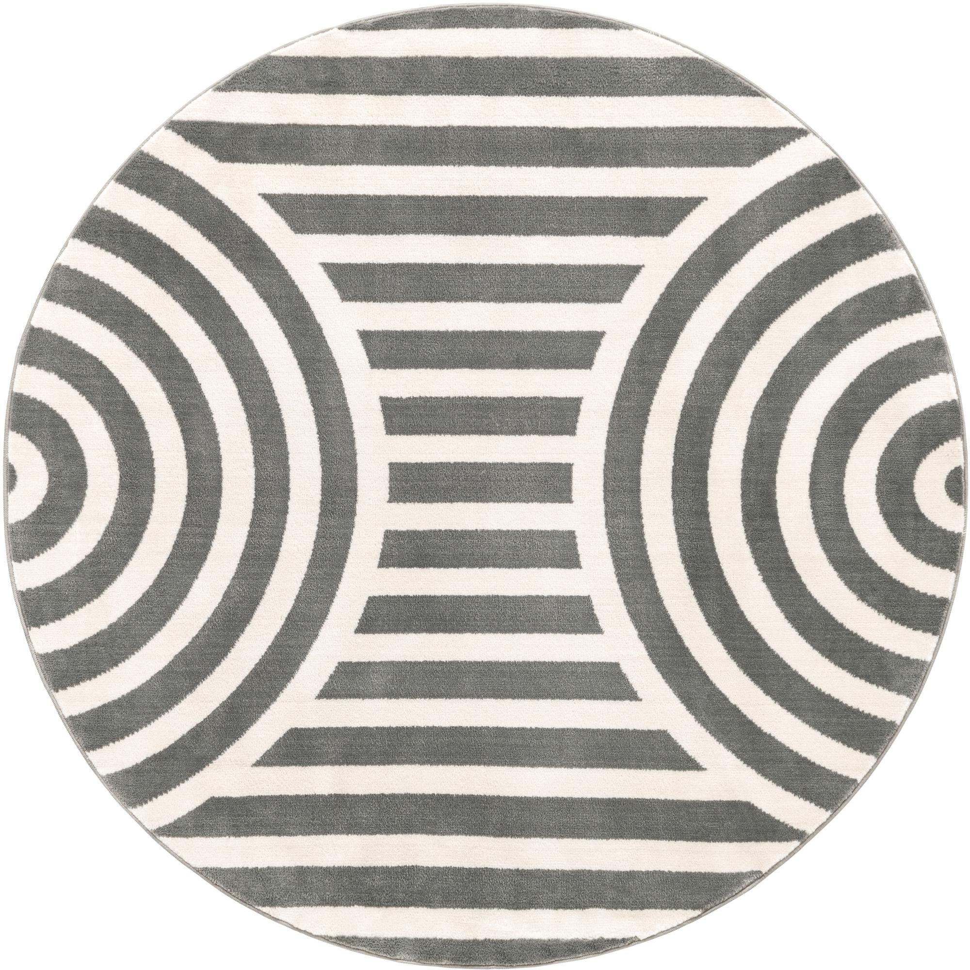 4' x 4' Whimsy Kids Round Rug