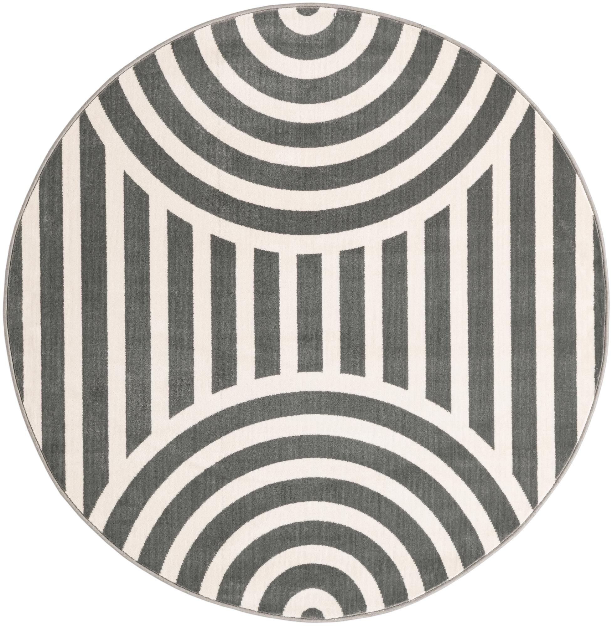 5' 3 x 5' 3 Whimsy Kids Round Rug