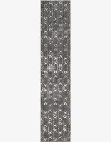 2' 7 x 12' Vogue Geo Runner Rug