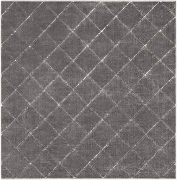 Detail image of 7' 10 x 7' 10 Vogue Geo Square Rug