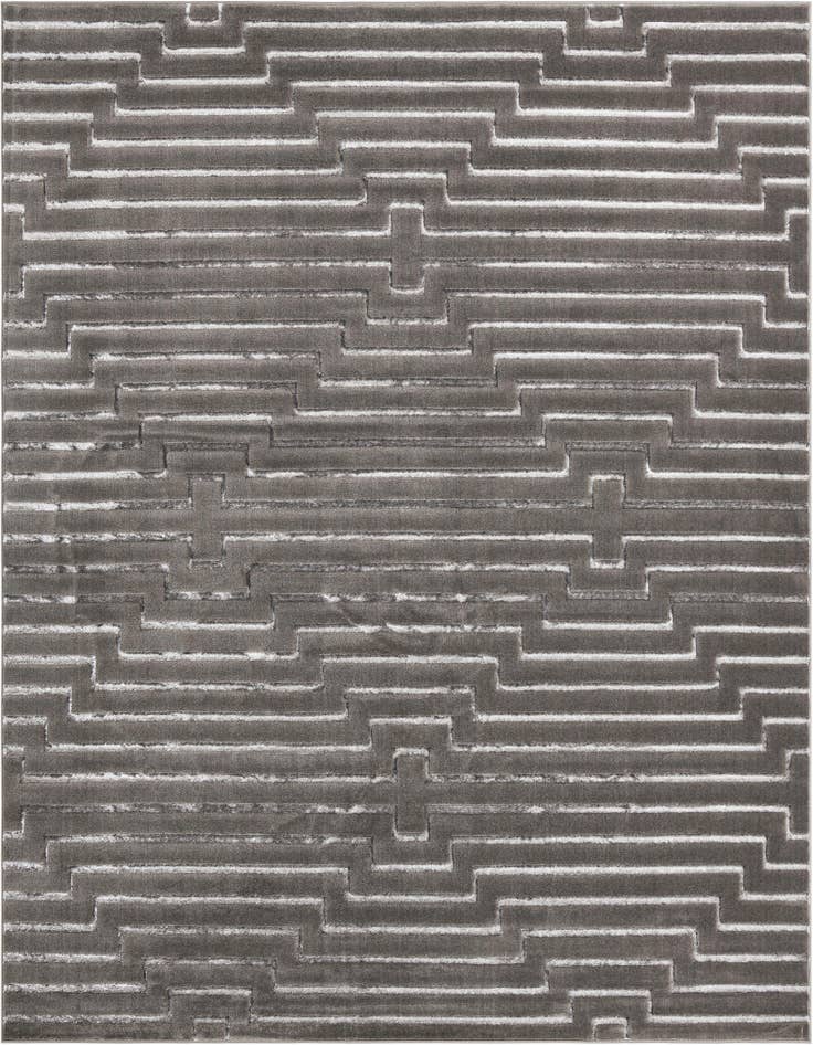 Detail image of 10' x 10' Vogue Geo Square Rug