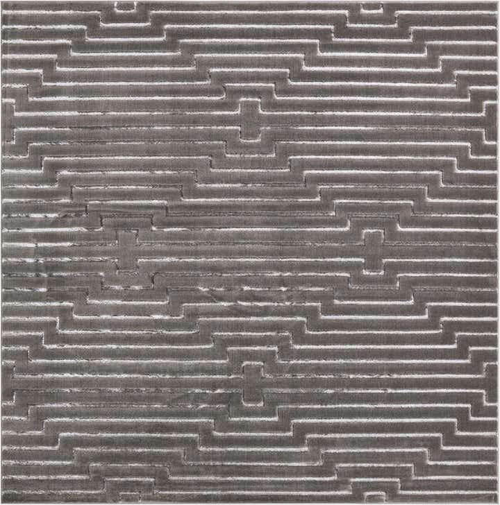 10' x 10' Vogue Geo Square Rug