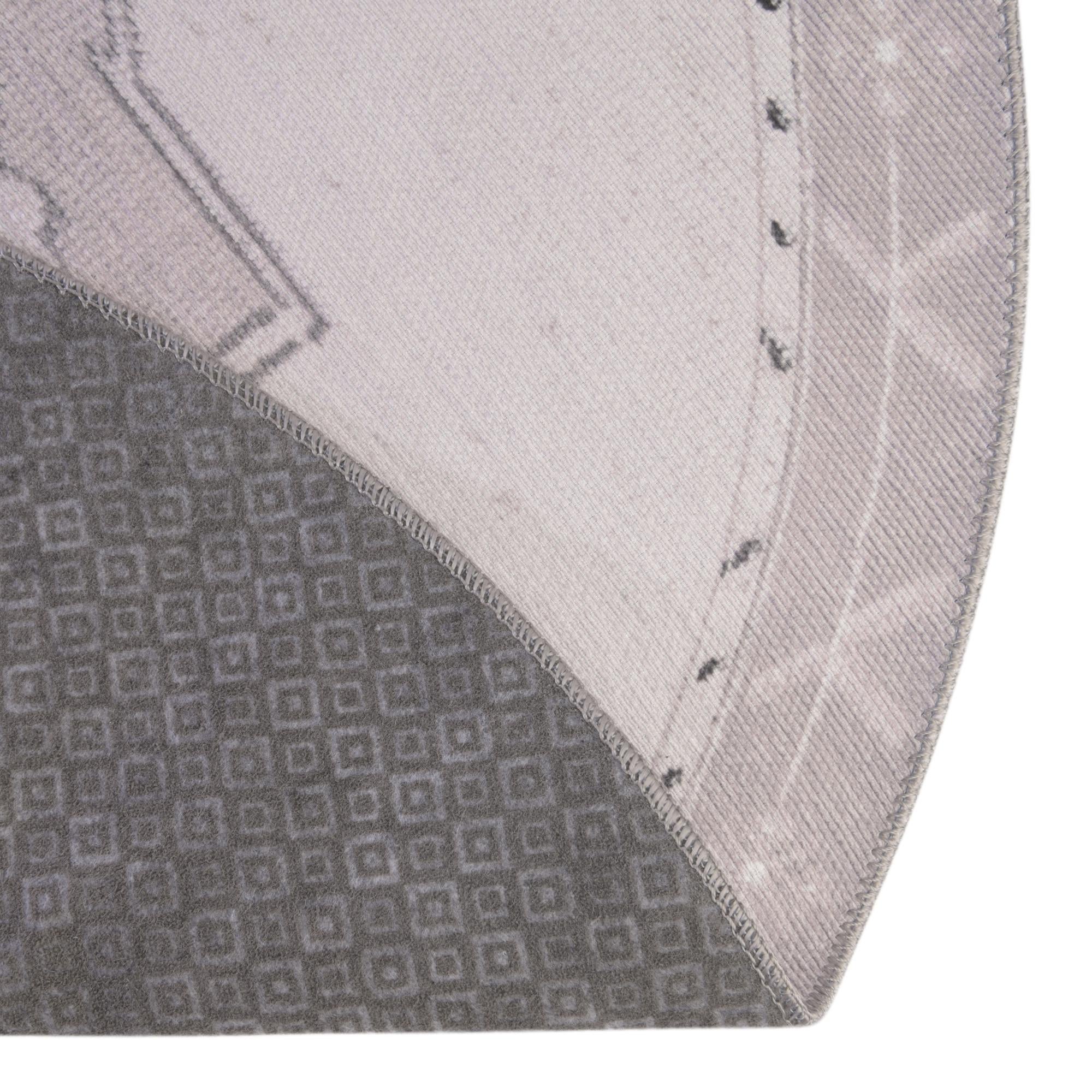 2' x 3' Washable Timeless Oval Rug