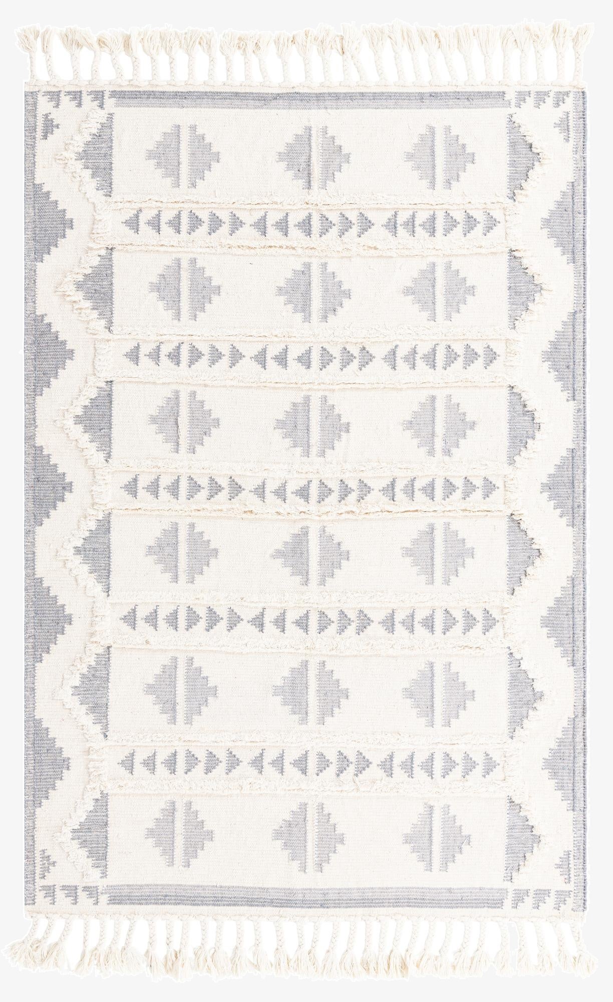 6' 1 x 9'  Hand Woven Arizona Wool Rug