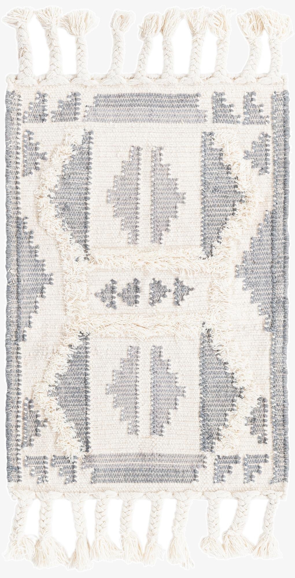 2' x 3' 1  Hand Woven Arizona Wool Rug