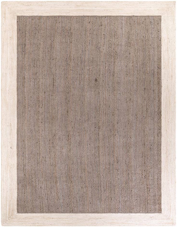 Detail image of 10' x 14' 1  Hand Braided Jute Rug